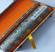 河源书画装裱案例